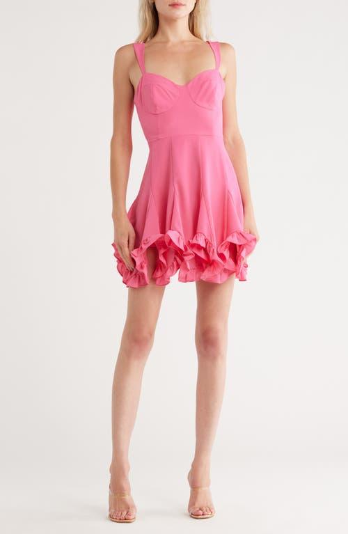 Hutch Scallop Hem Fit And Flare Dress in Pink | Lyst Hutch Scallop Hem Fit And Flare Dress in Pink | Lyst