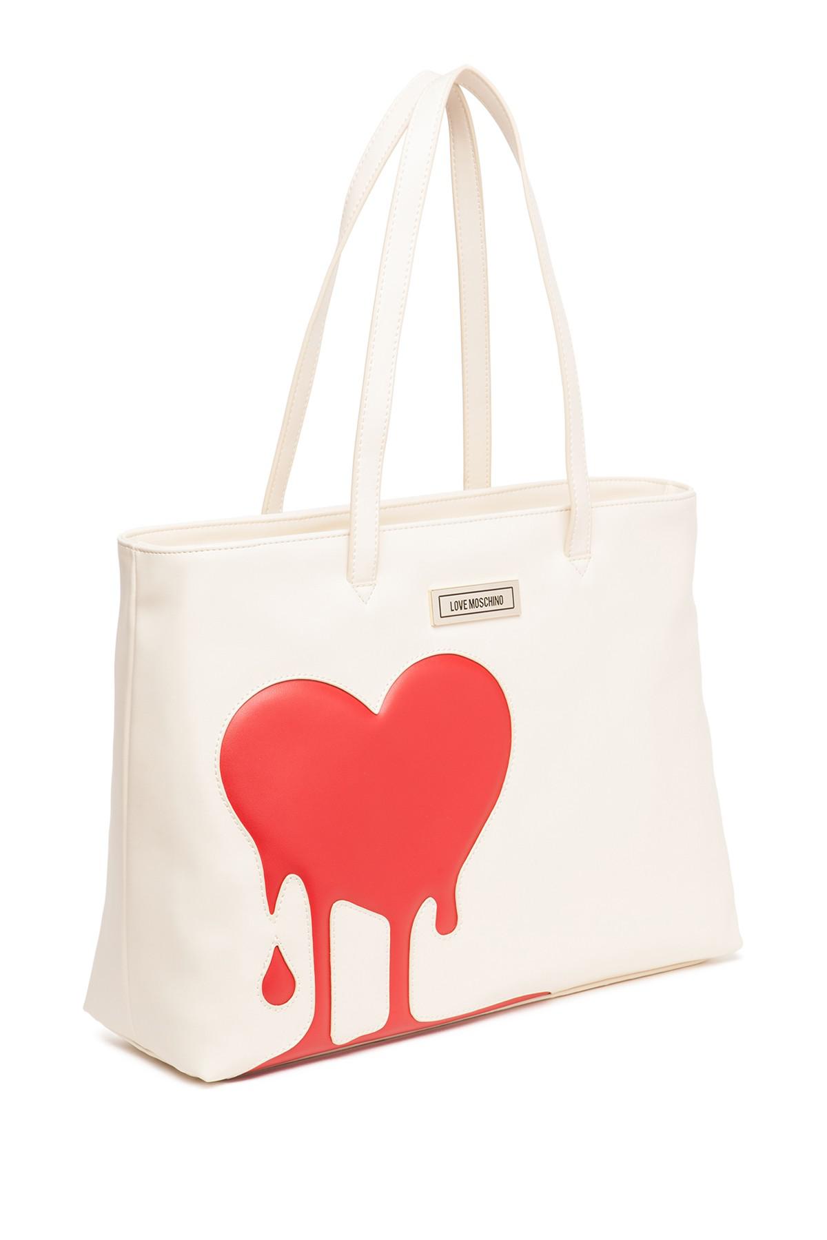 Dripping Heart Tote Bag 