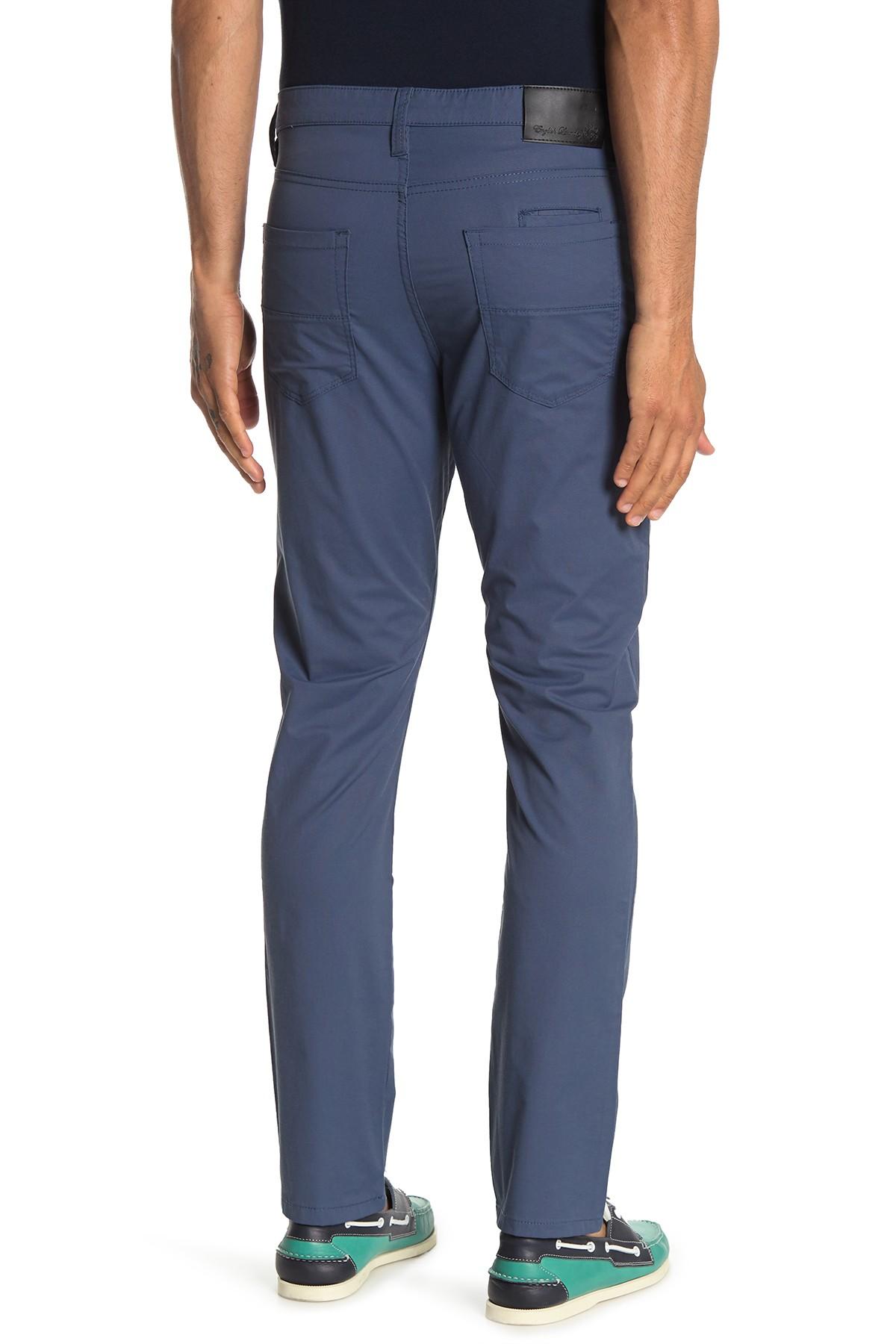 English Laundry El Midway 5 Pocket Twill Pants - 30-32" Inseam in Blue for  Men | Lyst