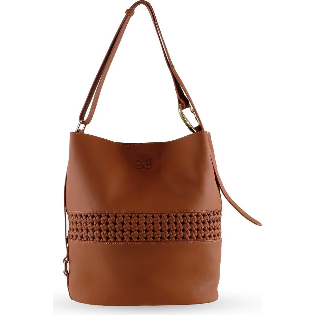 Sam Edelman Marcie Leather Bucket Bag in Brown Lyst