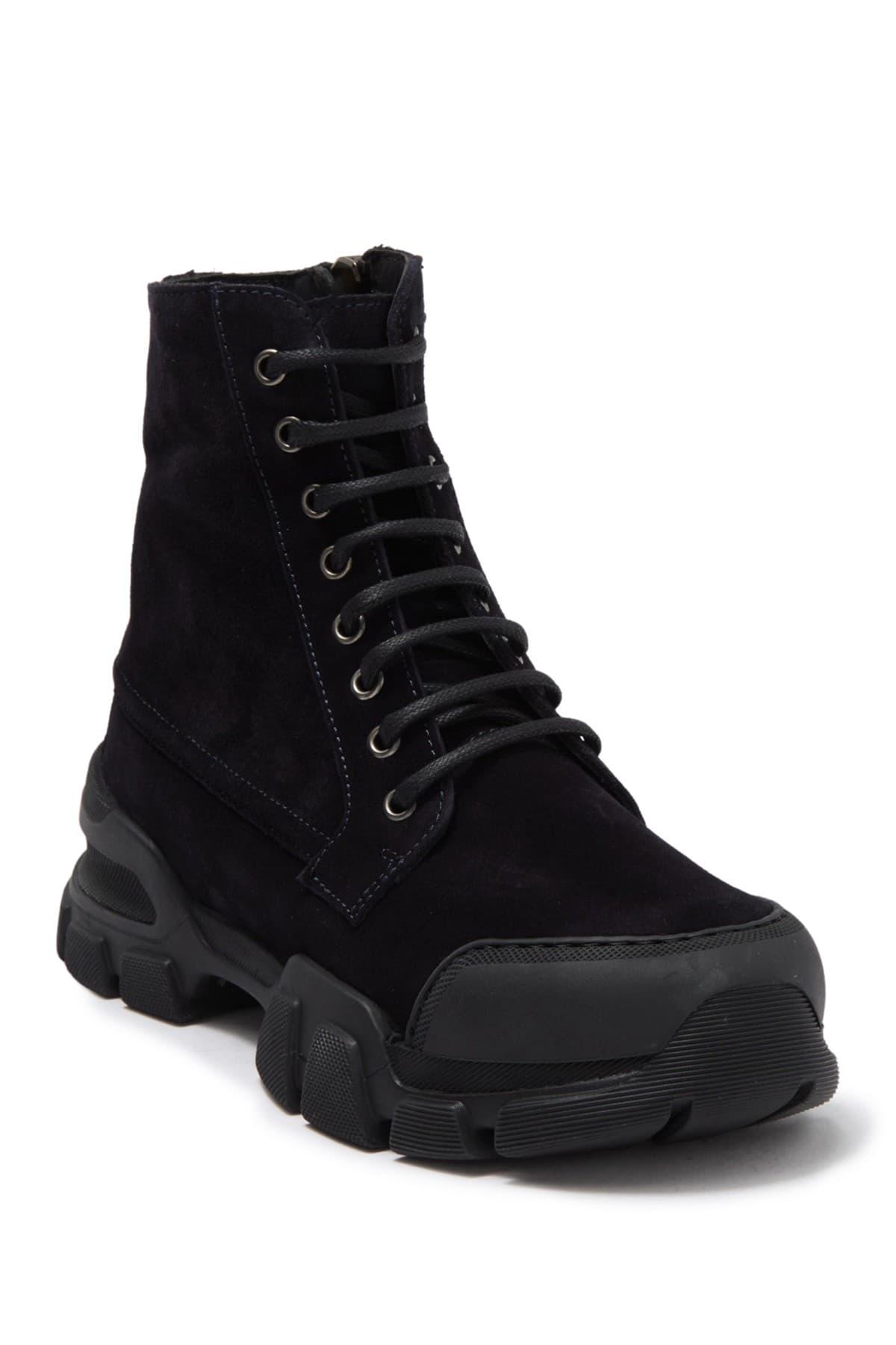 Aquatalia evvie suede combat boot Clearance