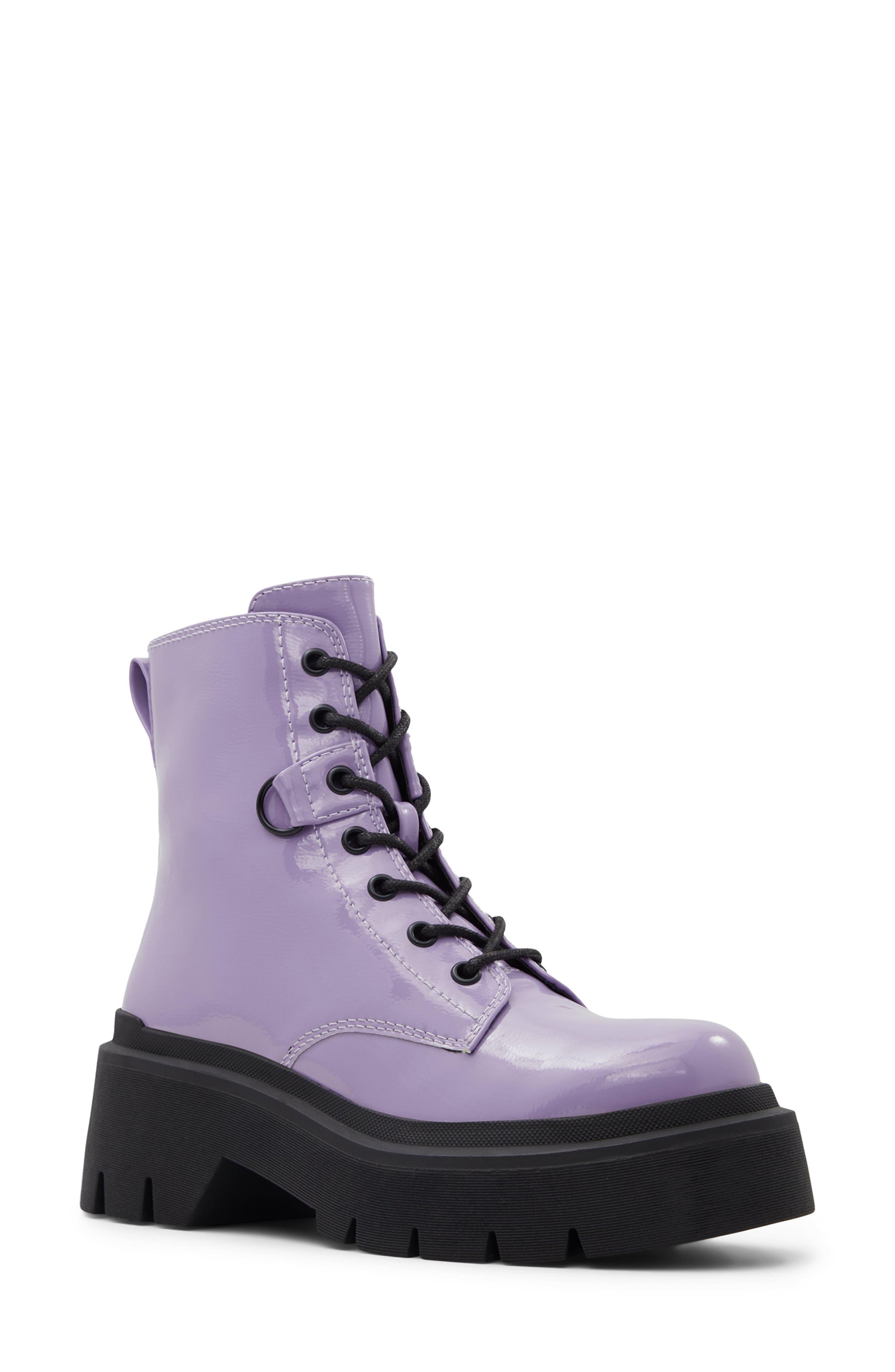 Yeti LED Boots - Purple