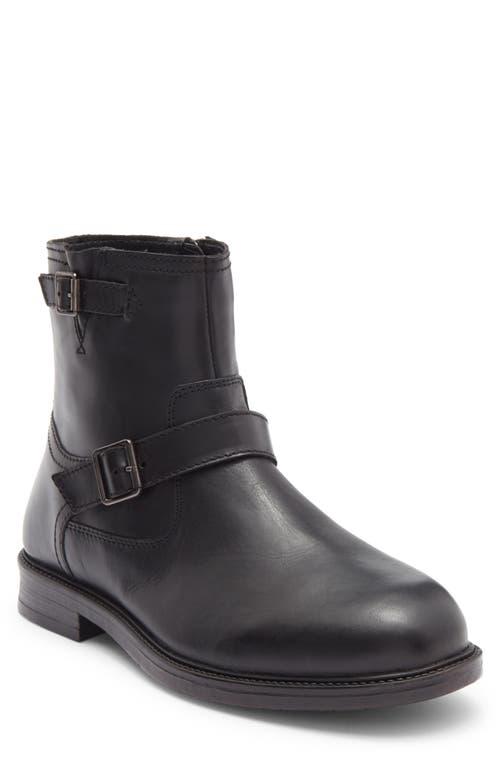 Steve Madden Lisbon Buckle Boot in Black for Men | Lyst