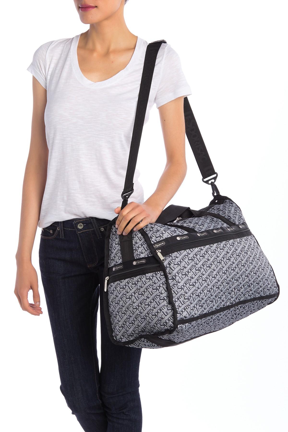 Download LeSportsac Synthetic Rebecca Weekend Duffel Bag in Gray - Lyst