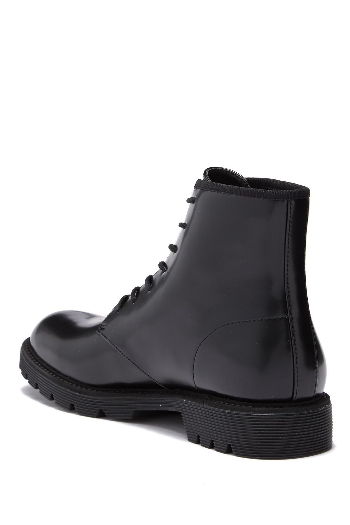 Calvin Klein Fenton Box Leather Boot in 