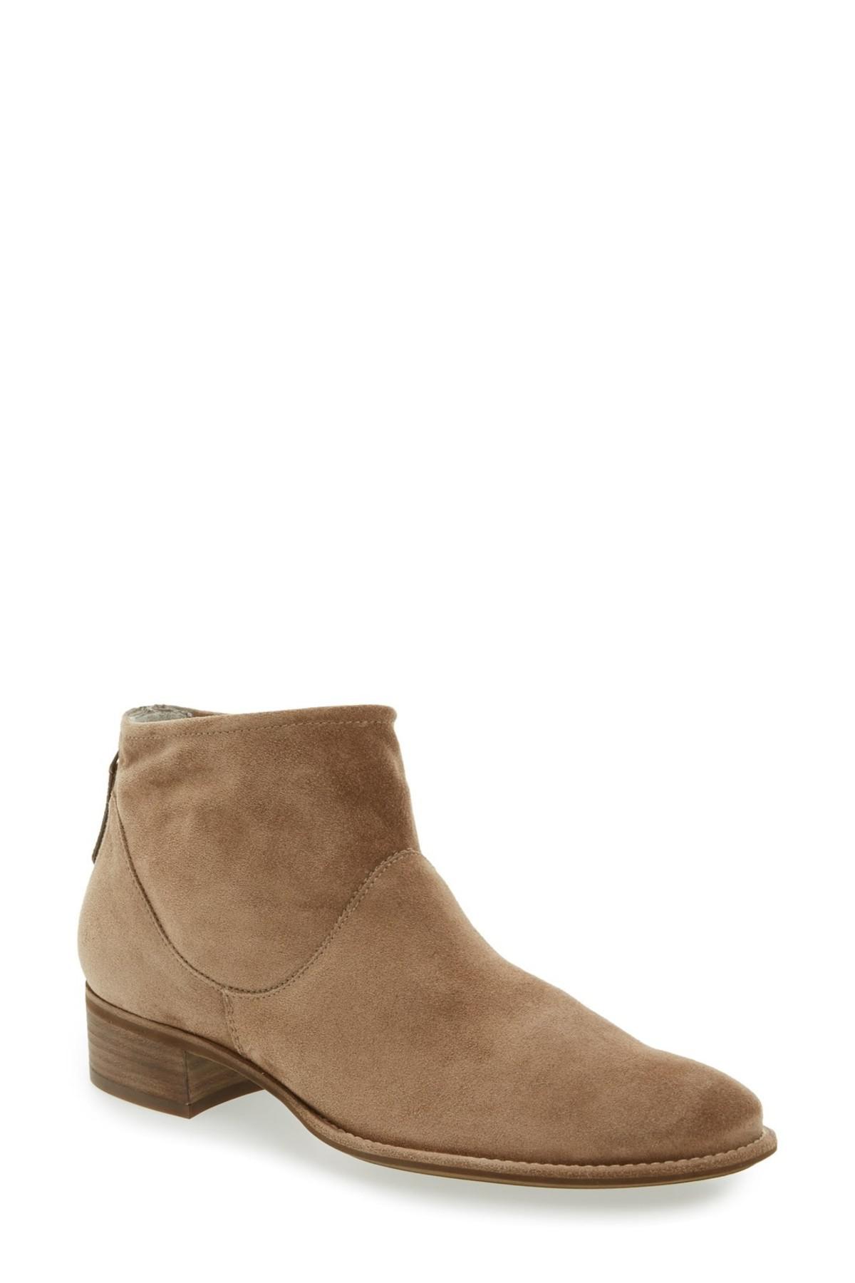 Paul Green Logan Suede Ankle Boots in Brown | Lyst