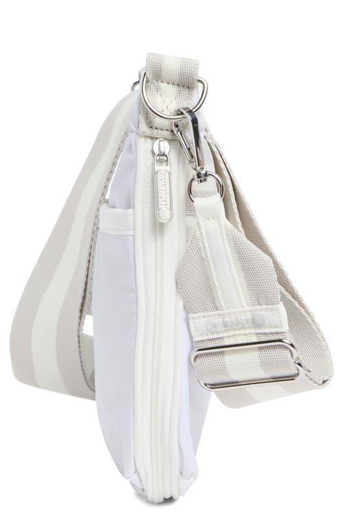 LeSportsac E/W Nylon Zipper Crossbody Bag in White | Lyst