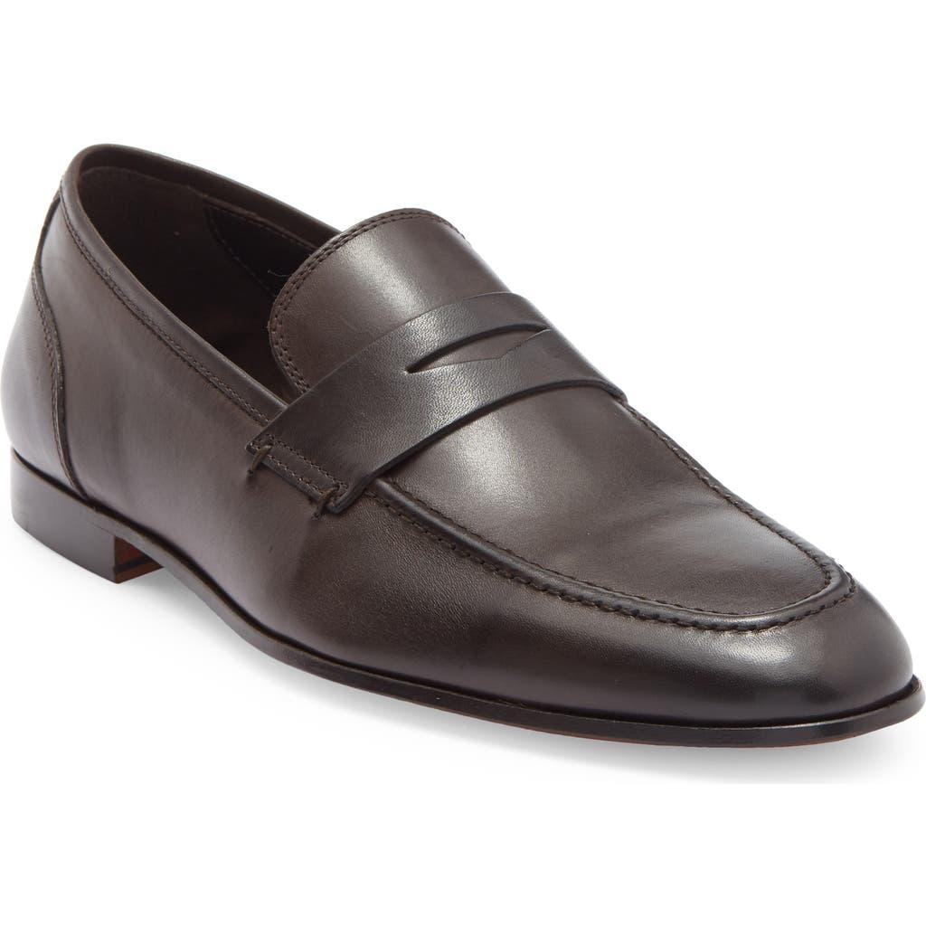 To Boot New York Deville Leather Penny Loafer in Black for  display picture 1