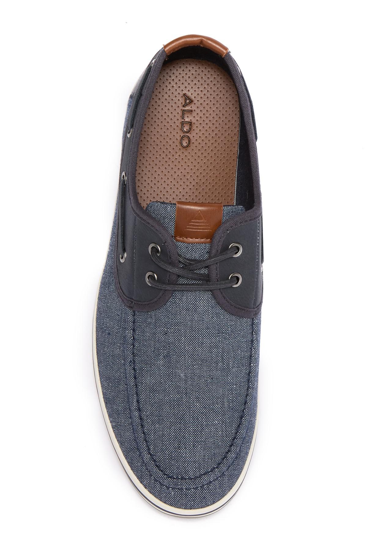 ALDO Lace Lorcan Boat Shoe in Blue for Men Lyst