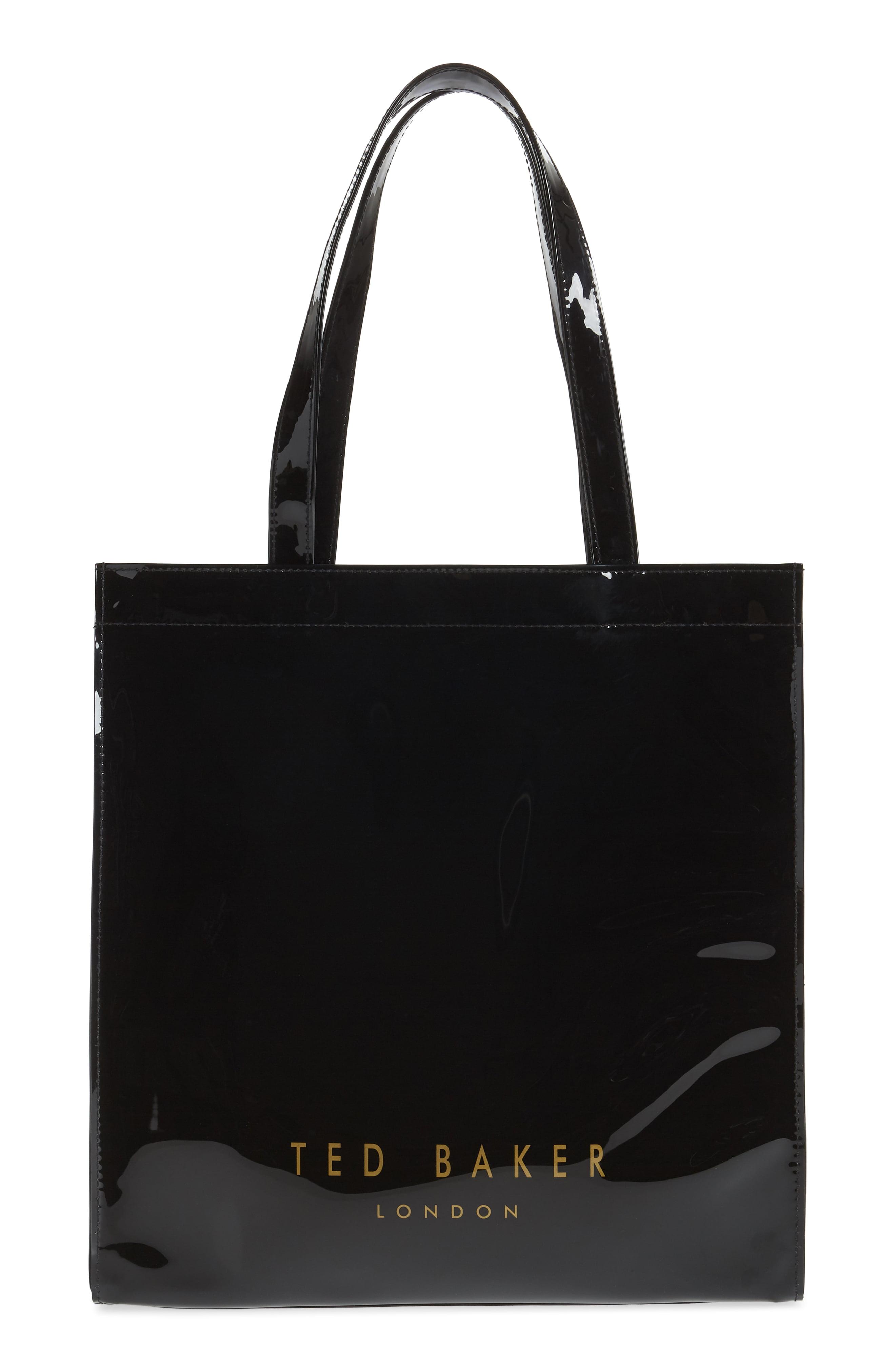 Ted Baker Soft Large Icon Bag in Black - Lyst
