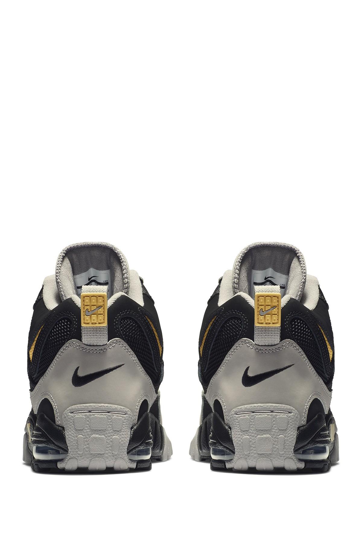 Nike Leather Air Max Speed Turf in Black/Grey/Yellow (Black) for Men | Lyst
