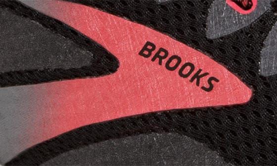  Brooks Women's Cascadia 16 GTX Waterproof Trail Running Shoe -  Black/Blackened Pearl/Coral - 6 Medium