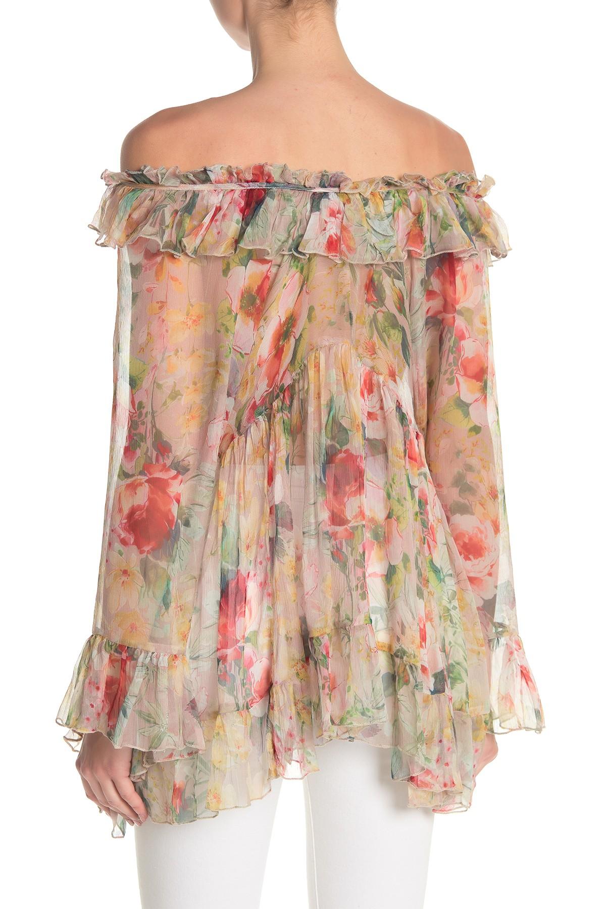 johnny was aria ruffle top