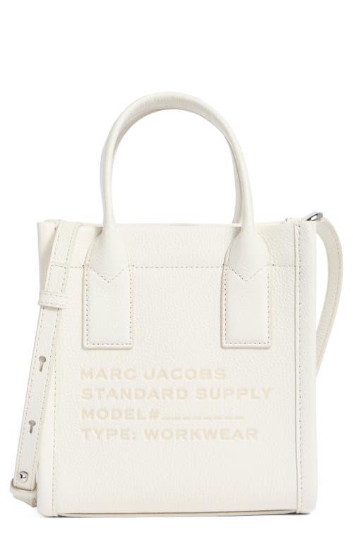 MARC JACOBS STANDARD SUPPLY トートバッグ ホワイト Marc Jacobs Small Leather Standard Supply Tote in Natural | Lyst