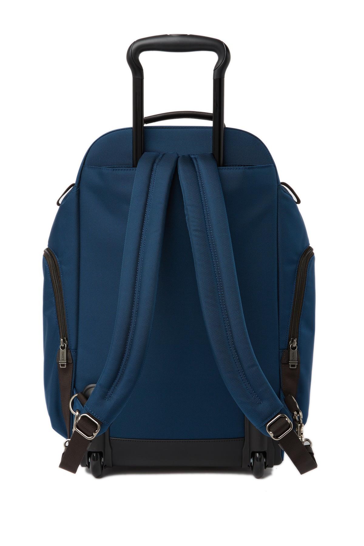 Tumi Synthetic Ashworth Wheeled Backpack in Blue for Men Lyst