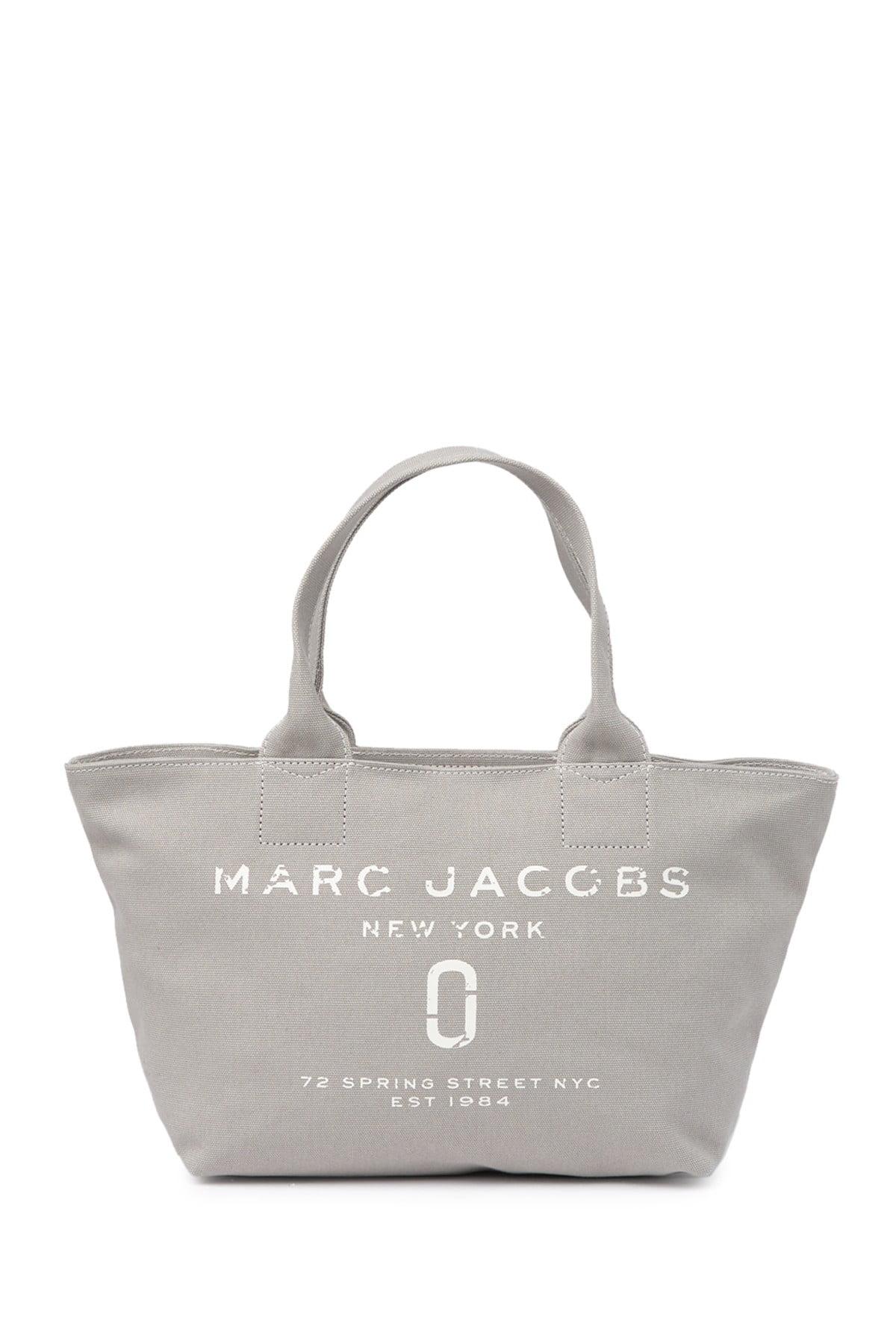 Marc Jacobs Canvas Standard Supply Logo Tote in Gray | Lyst