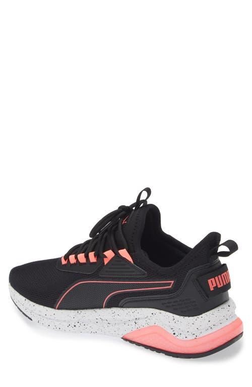 PUMA Amplifier Speckled Sneaker in Black Lyst