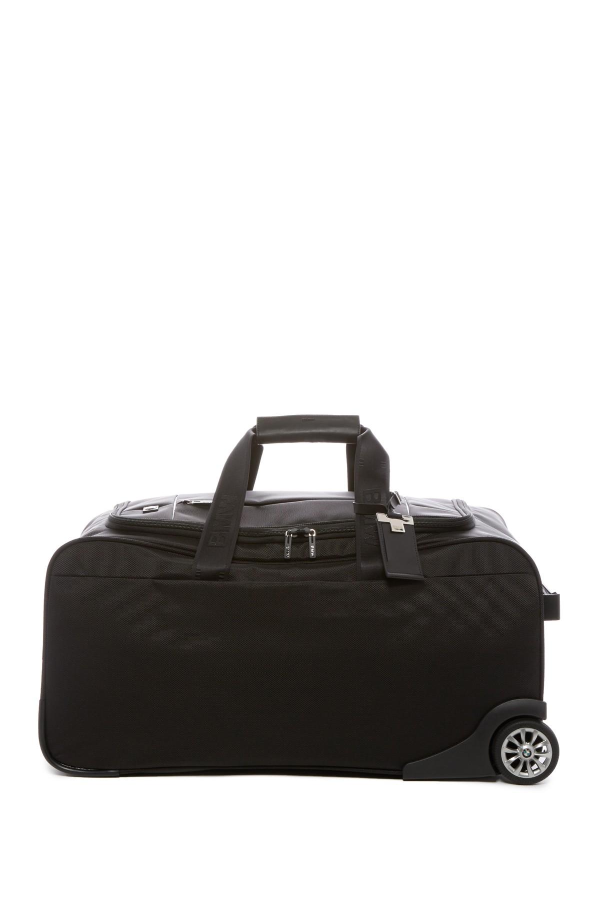 BMW 26&quot; Wheeled Duffle Bag in Black for Men - Lyst