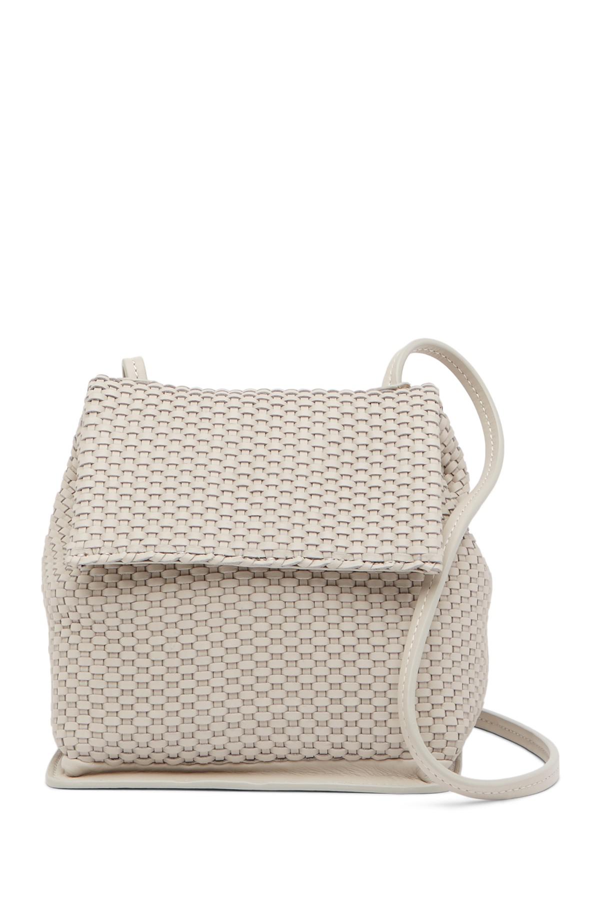 christopher kon woven leather handbags