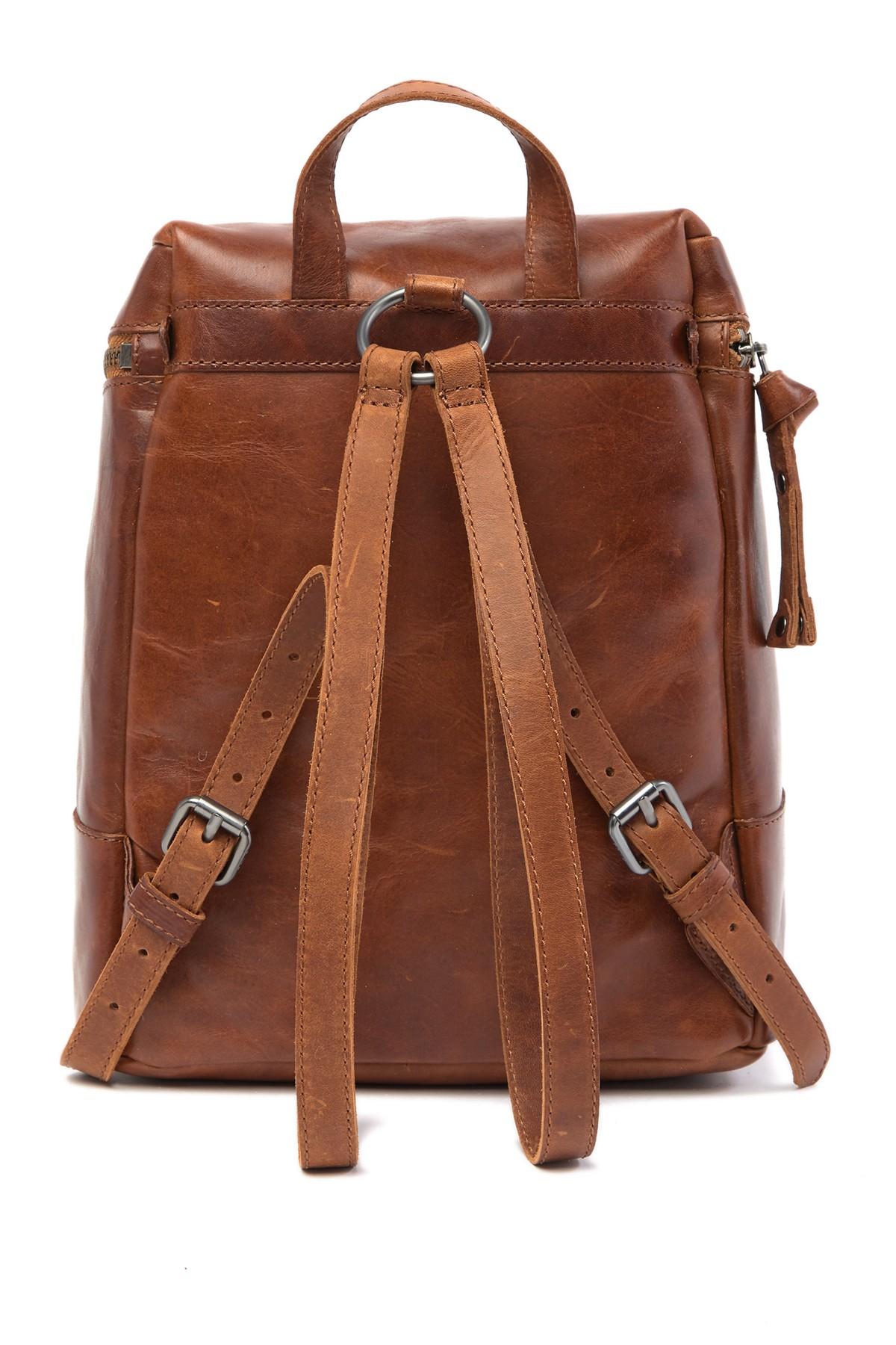 frye melissa zip backpack