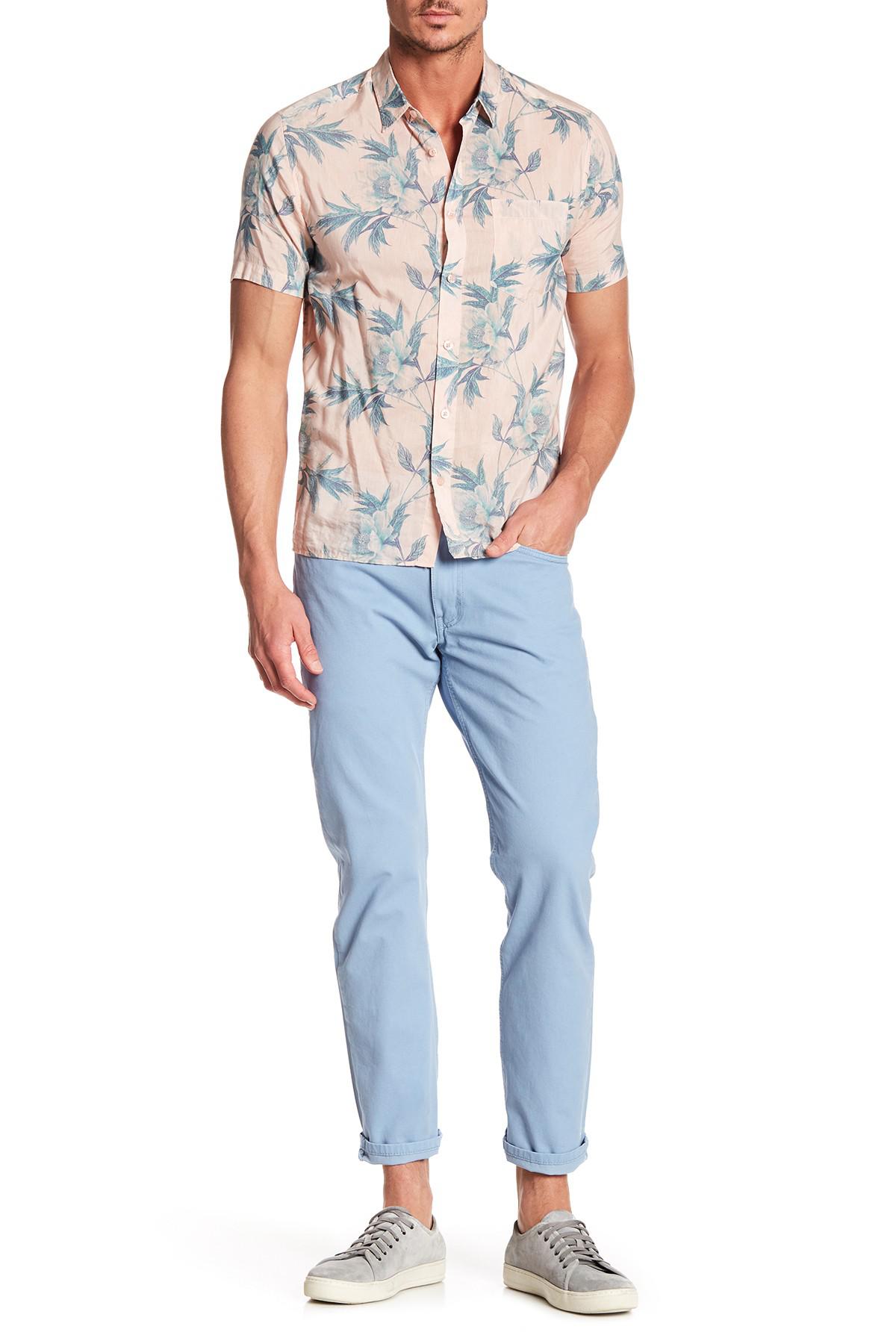 Download Levi's Denim 502 Regular Tapered Mock Blue Warp Stretch ...