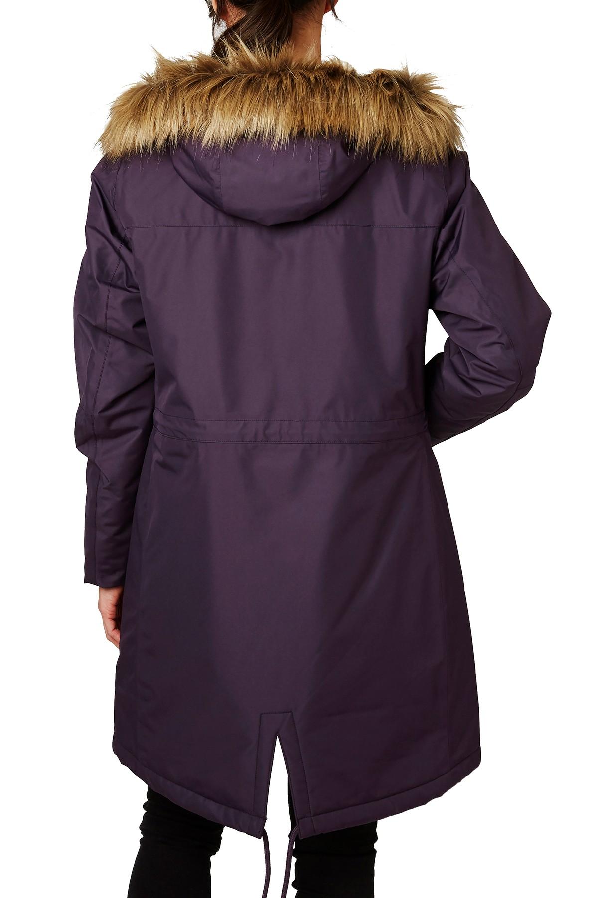 Helly Hansen Synthetic Mayen Faux Fur Trim Insulated Waterproof Parka