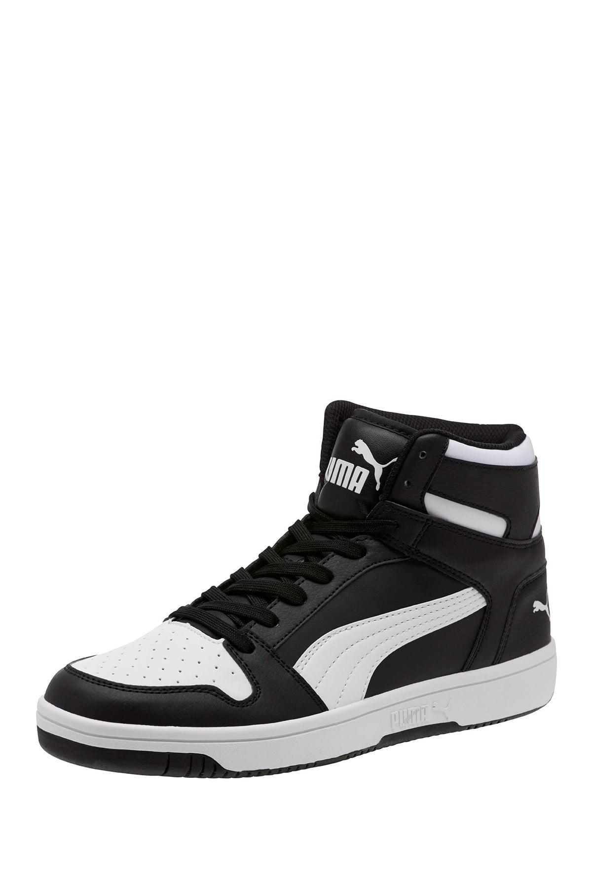 PUMA Rebound Layup Sneakers in Black/White (Black) for Men - Save 39% ...