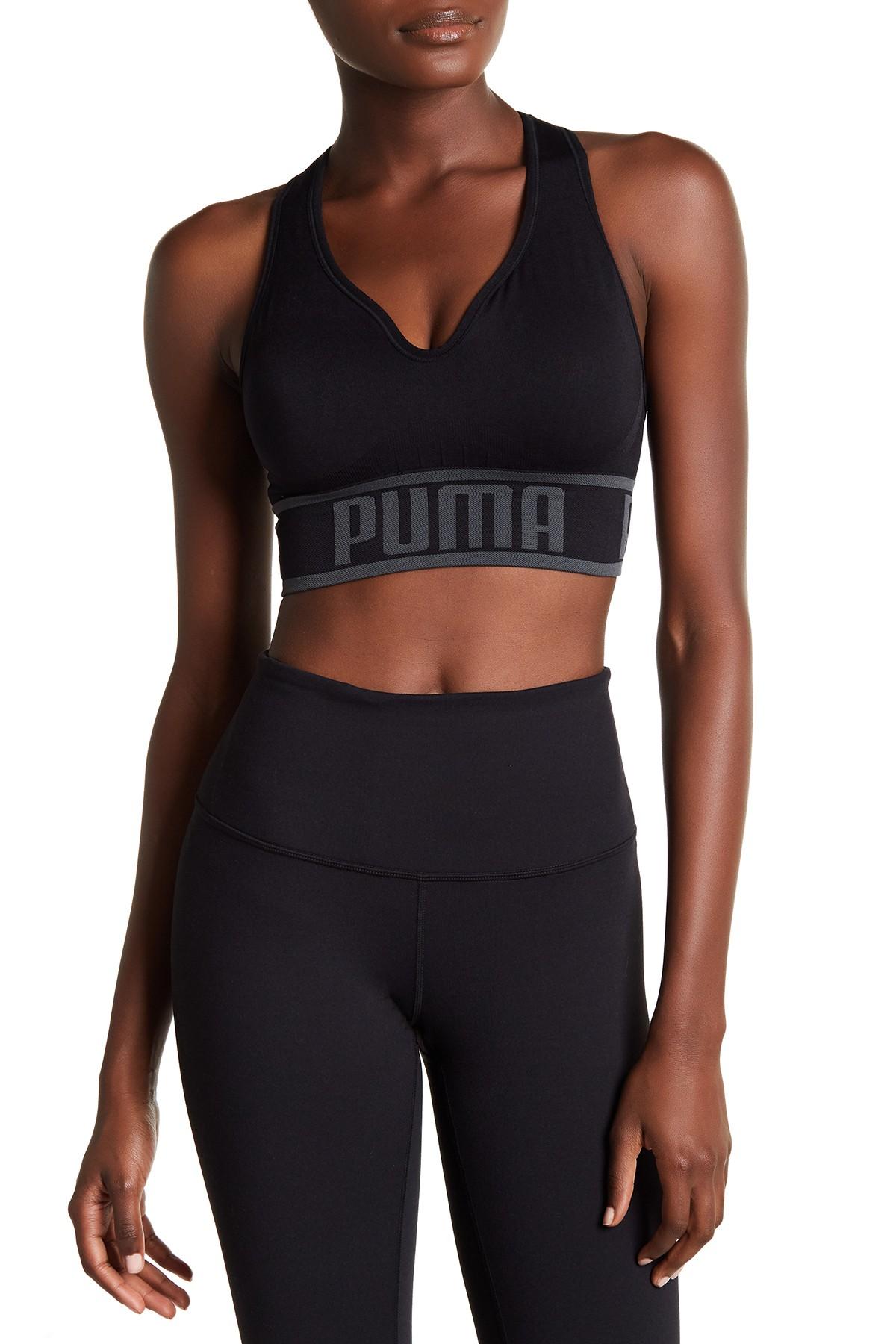 puma seamless apex sports bra