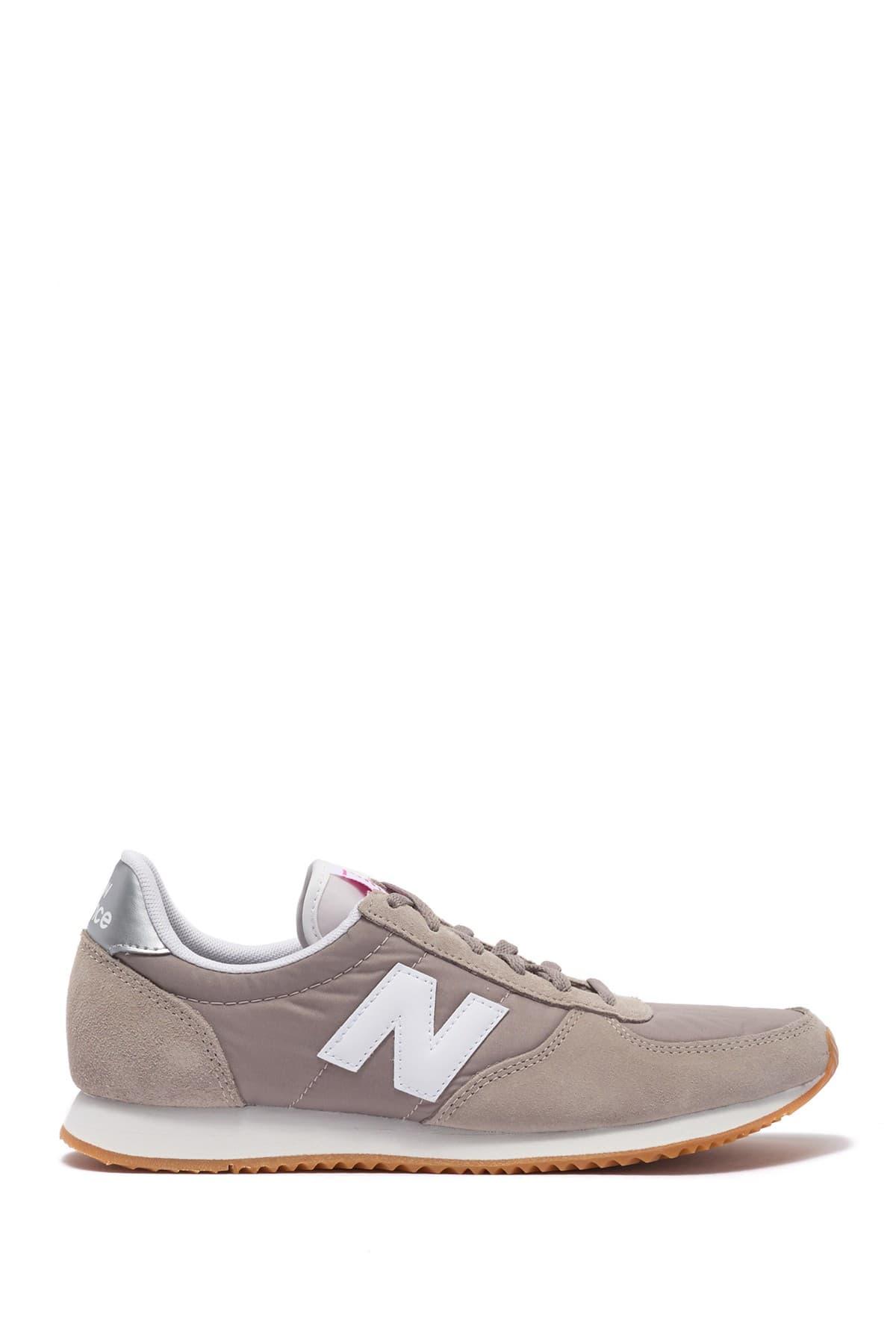 New Balance Synthetic 220 Classic V1 Sneaker in Grey/White (Gray) - Lyst