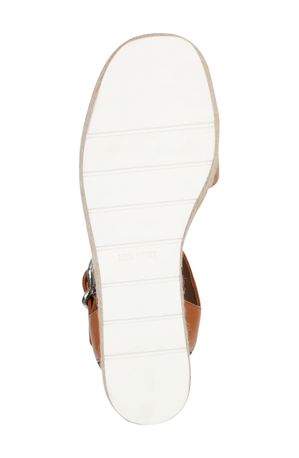 nine west layla espadrille wedge sandal