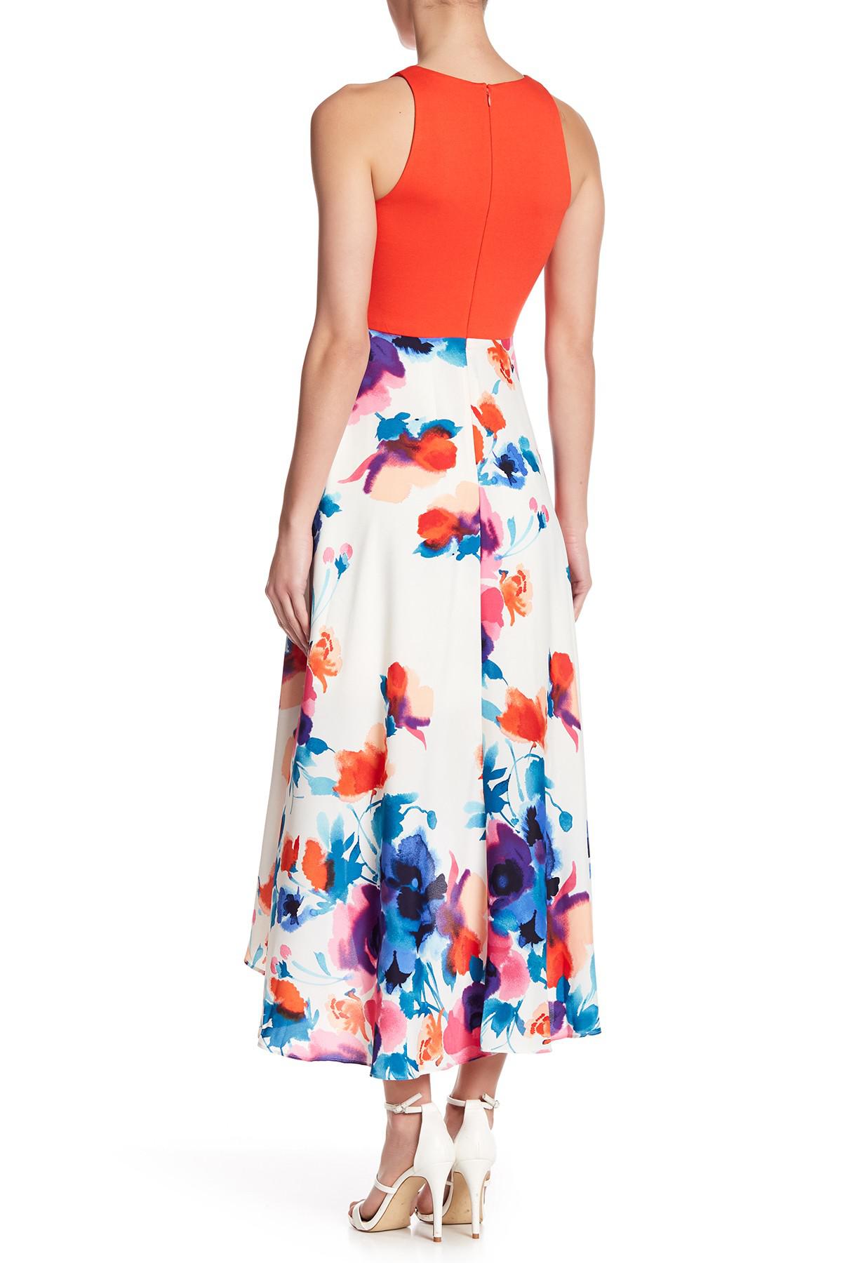 floral vince camuto dress