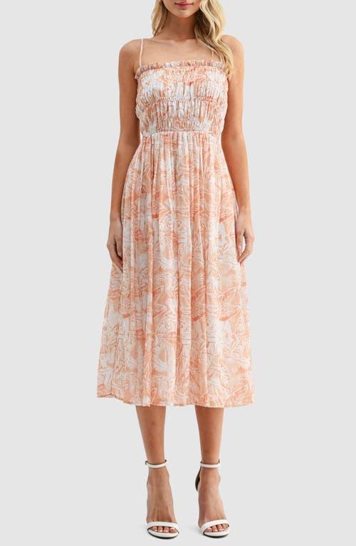strapless open back dress Burnt Orange Pleated Long Sleeve Mini Dress