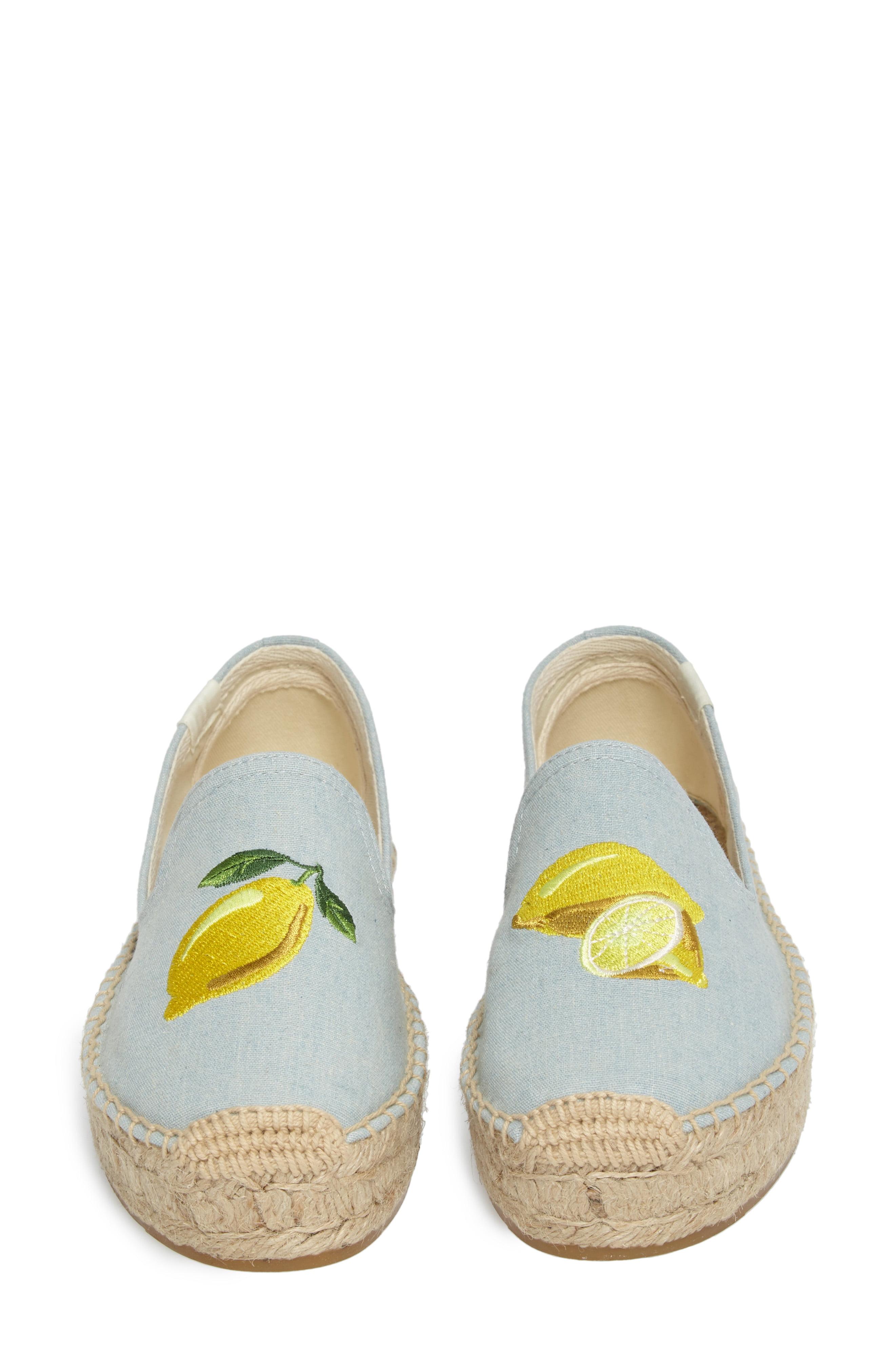 soludos lemon espadrilles