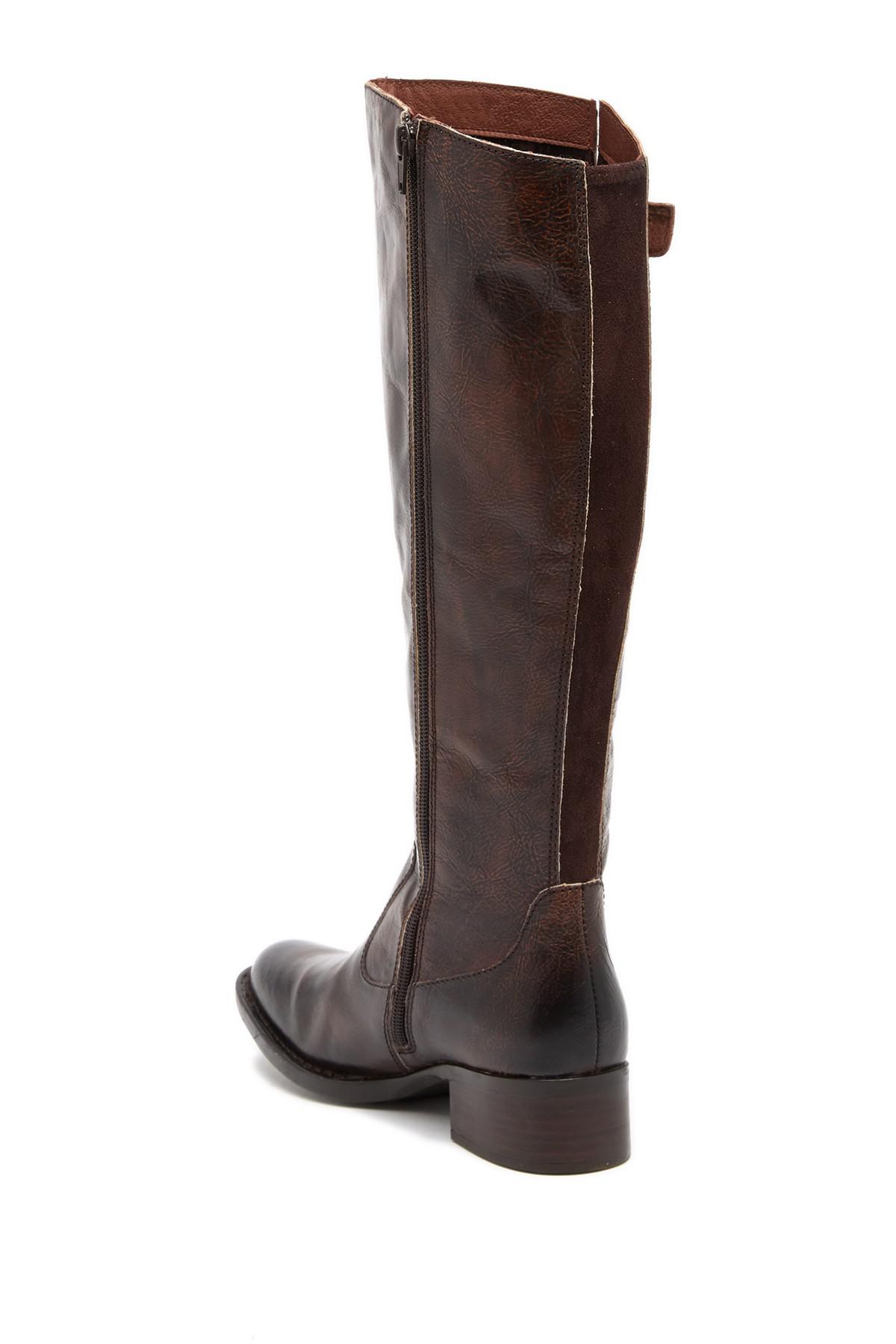 born cort leather knee high boot