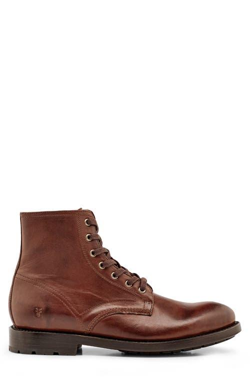 Frye Bowery Lace Up Boot in Brown for Men Lyst
