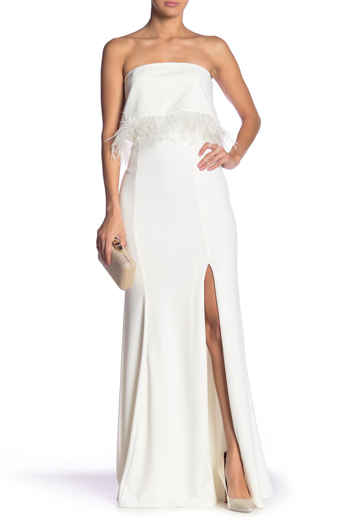 jay godfrey white gown