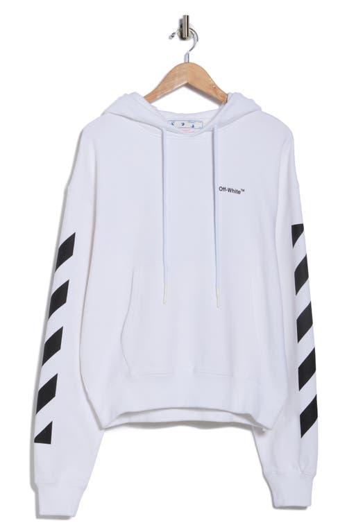 Off-White c/o Virgil Abloh Diagonal Helvetica Graphic Hoodie in