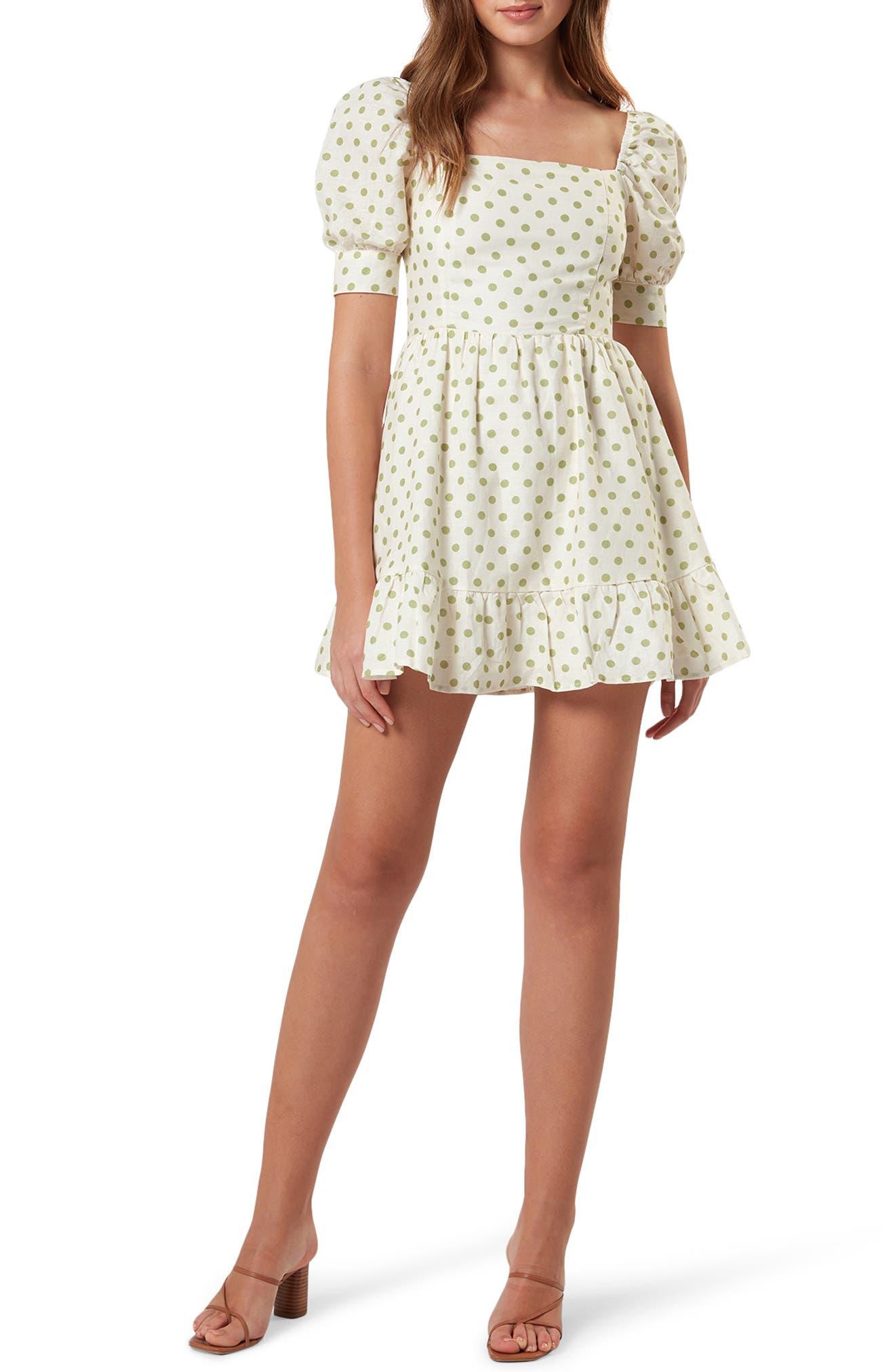 Nordstrom rack on sale polka dot dress