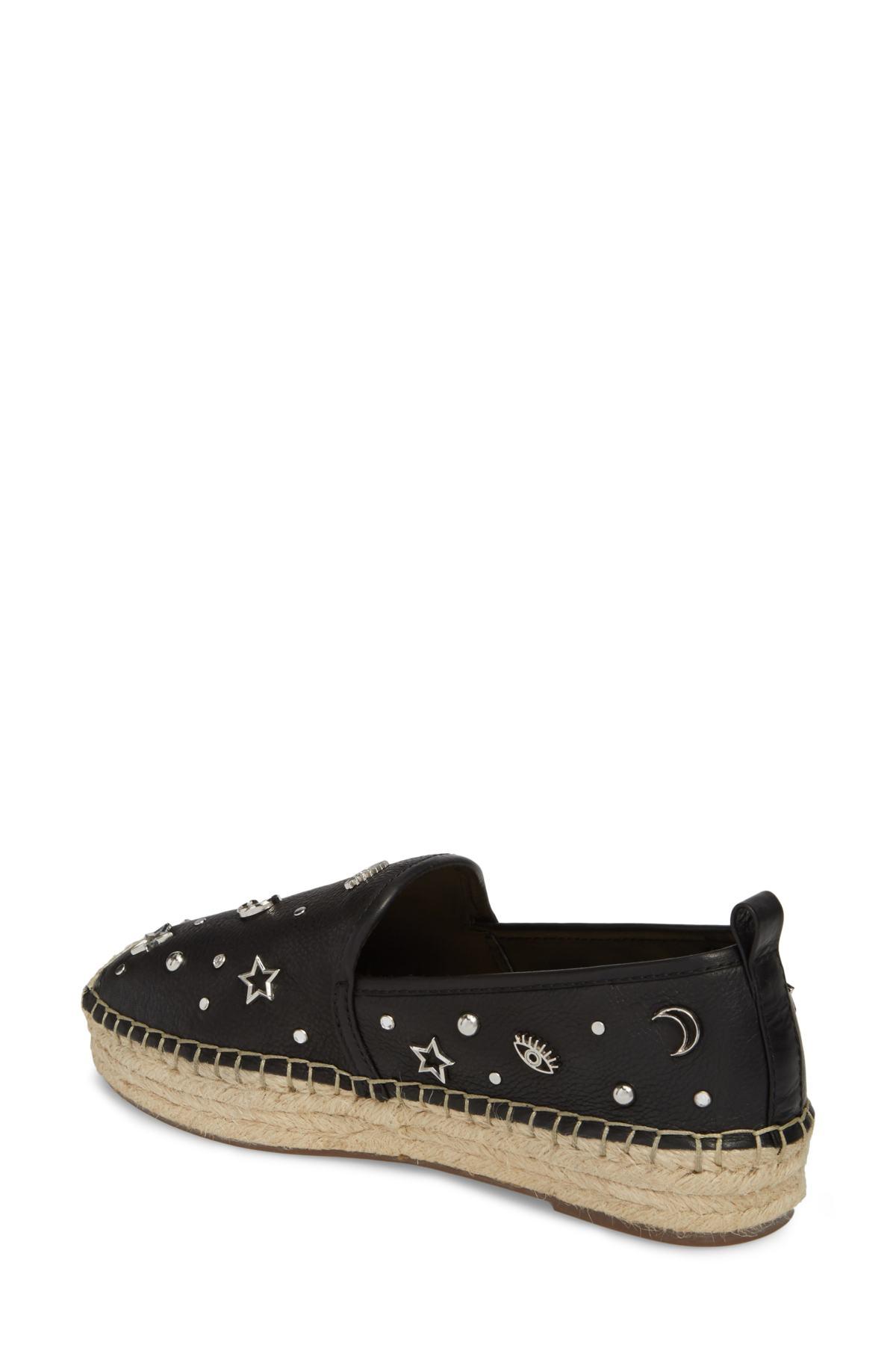 rebecca minkoff beatriz embellished espadrille flat