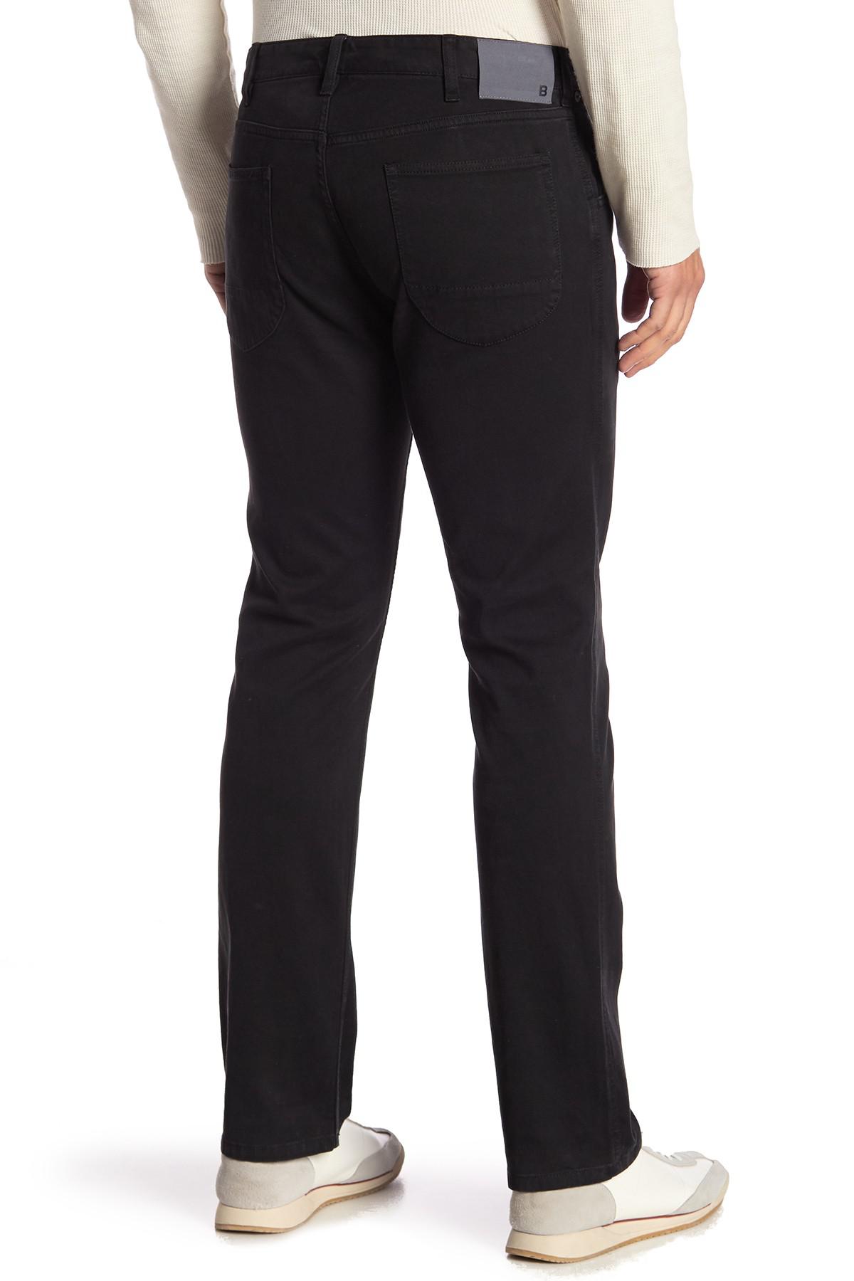Bonobos Corduroy Bedford Carpenter Slim Fit Pants (tall) in Black for Men Lyst