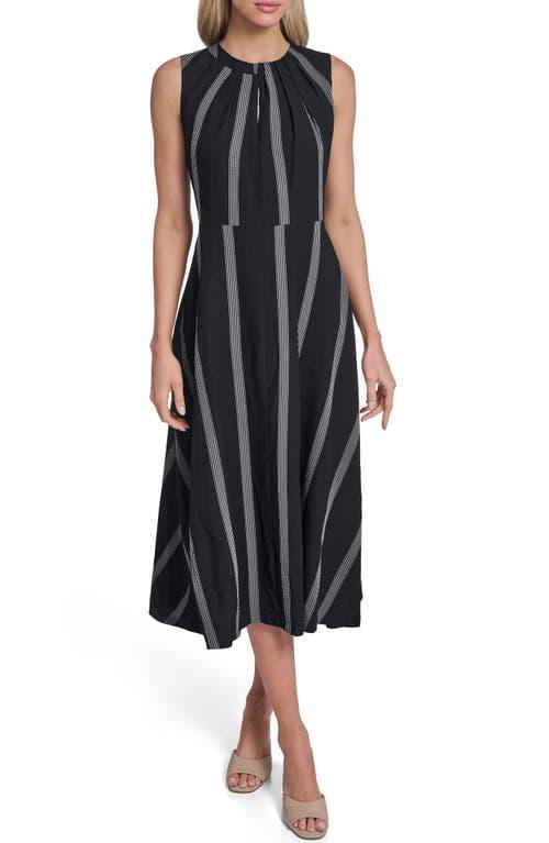 chinese dress ladies Calvin Klein Stripe Knit Maxi Dress main image 1