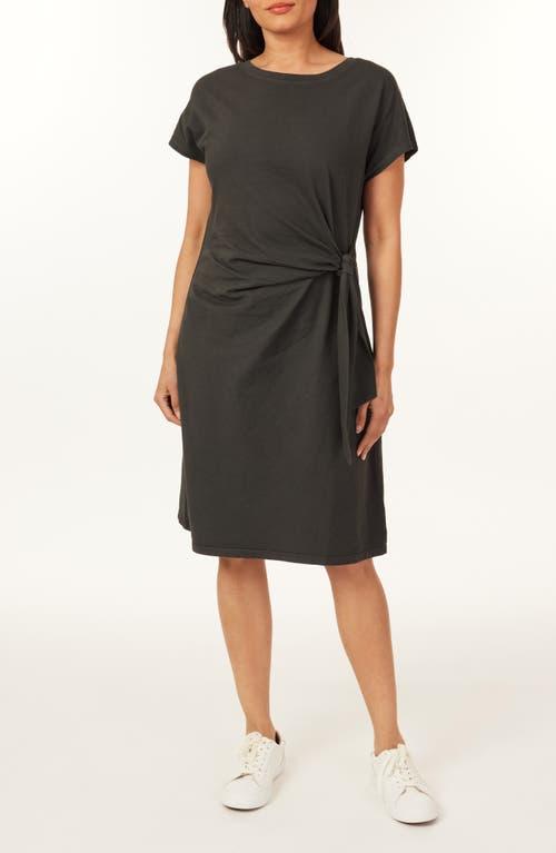 c&c california t shirt dress C&c California C & C California Oakley Side Tie T-shirt Dress In Multi