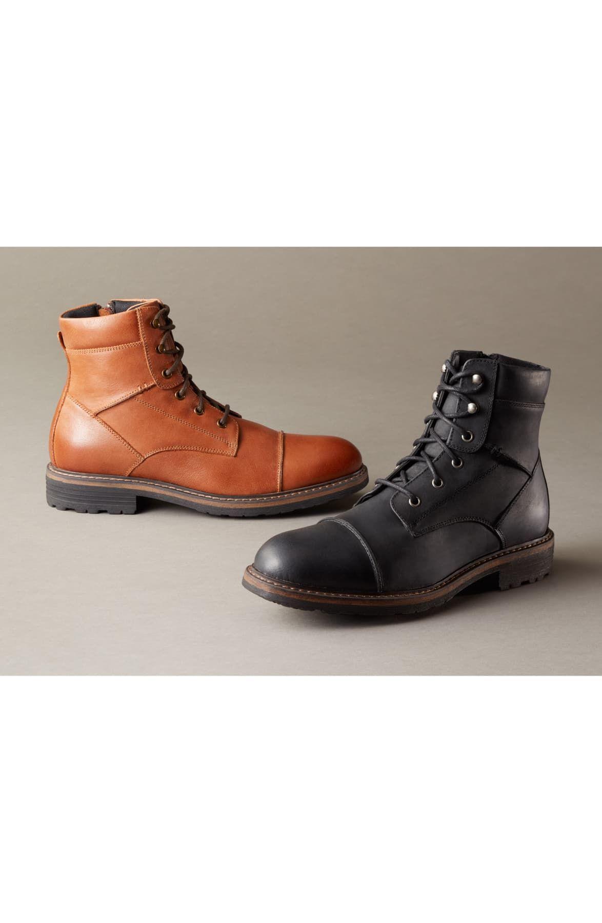 the rail derek cap toe boot