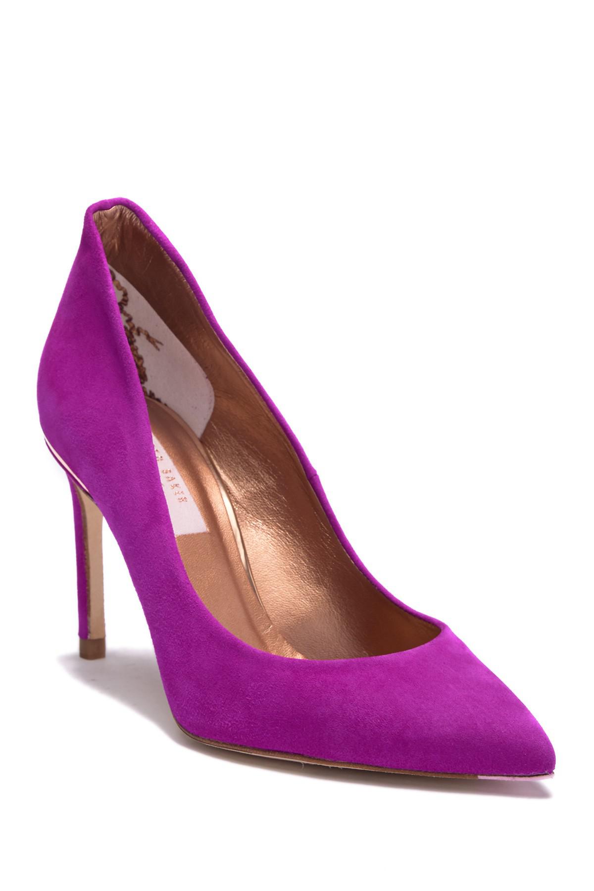 Ted Baker Savio 2 Stiletto Heeled Court Shoes in Purple | Lyst