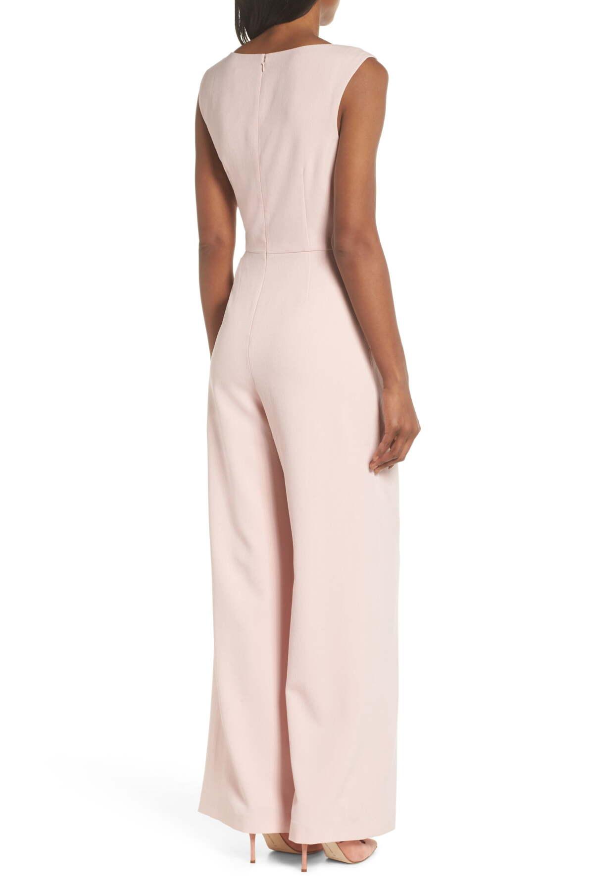 vince camuto blush jumpsuit