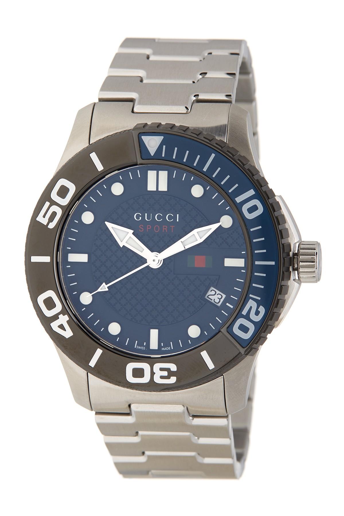 Gucci Men's 126 Xl Bracelet Watch, 45mm 
