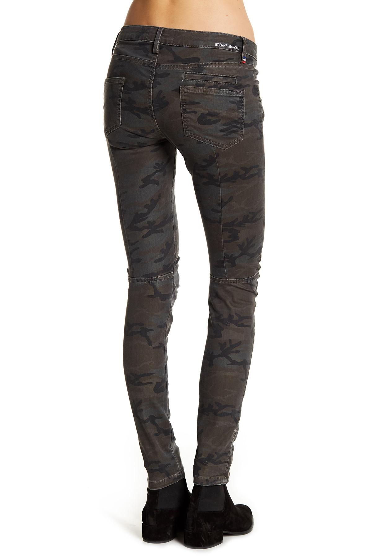 etienne marcel camo jeans
