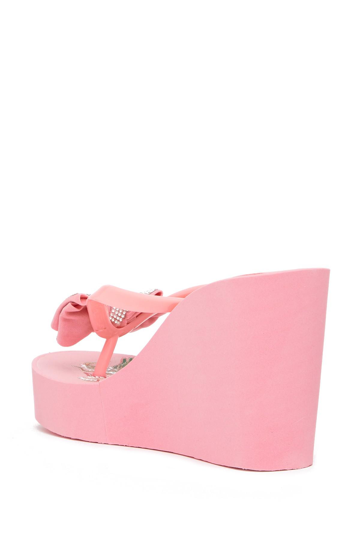 bebe alaya wedge sandal