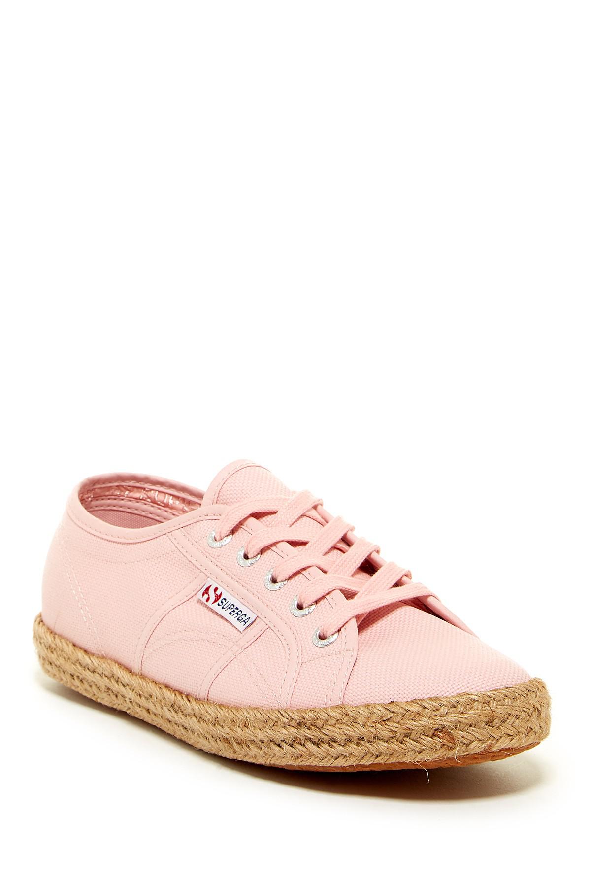 superga raffia sneakers