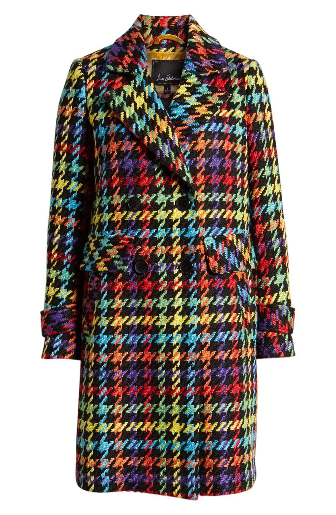 sam edelman plaid coat